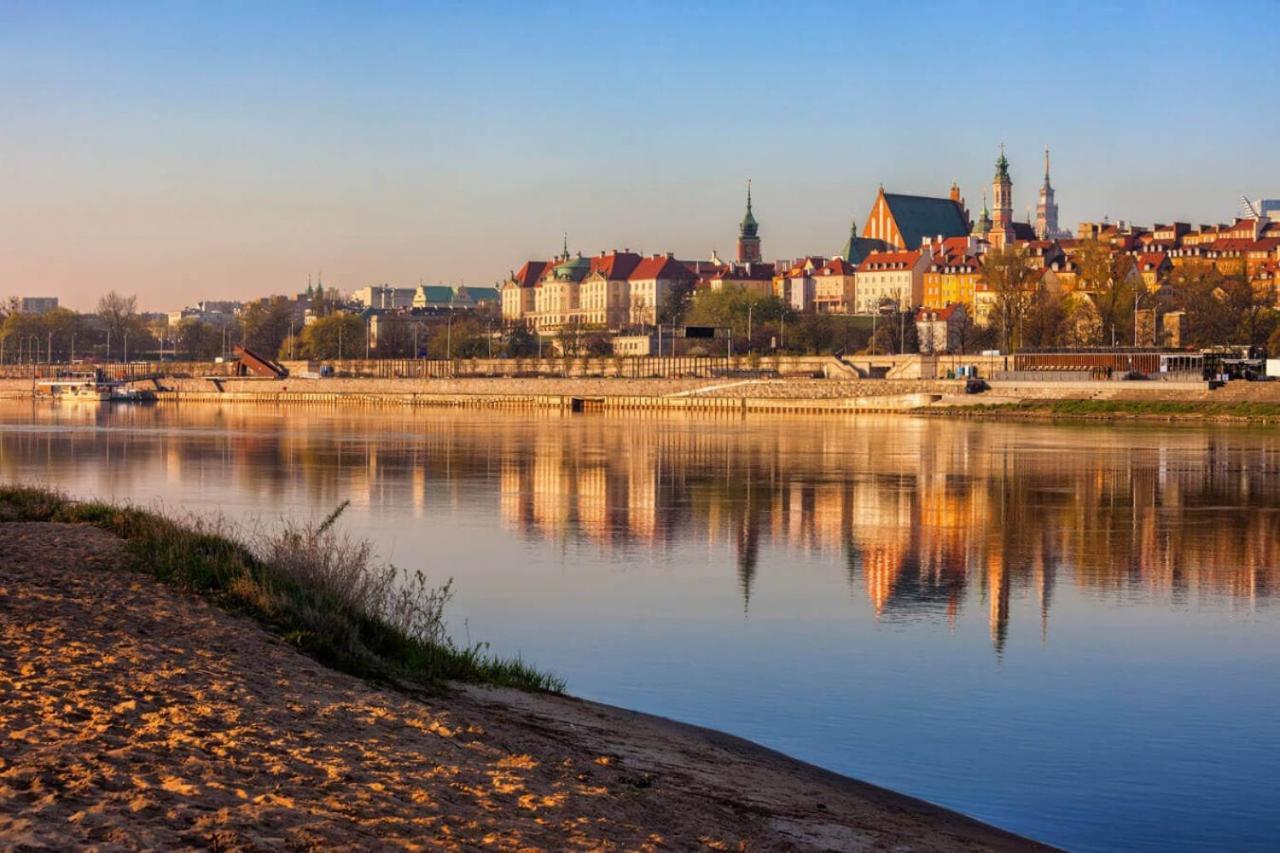 Warsaw Downtown View 3 Rooms 60M2+ Free Garage 2Km Old Town Metro 9Min Tram Buitenkant foto