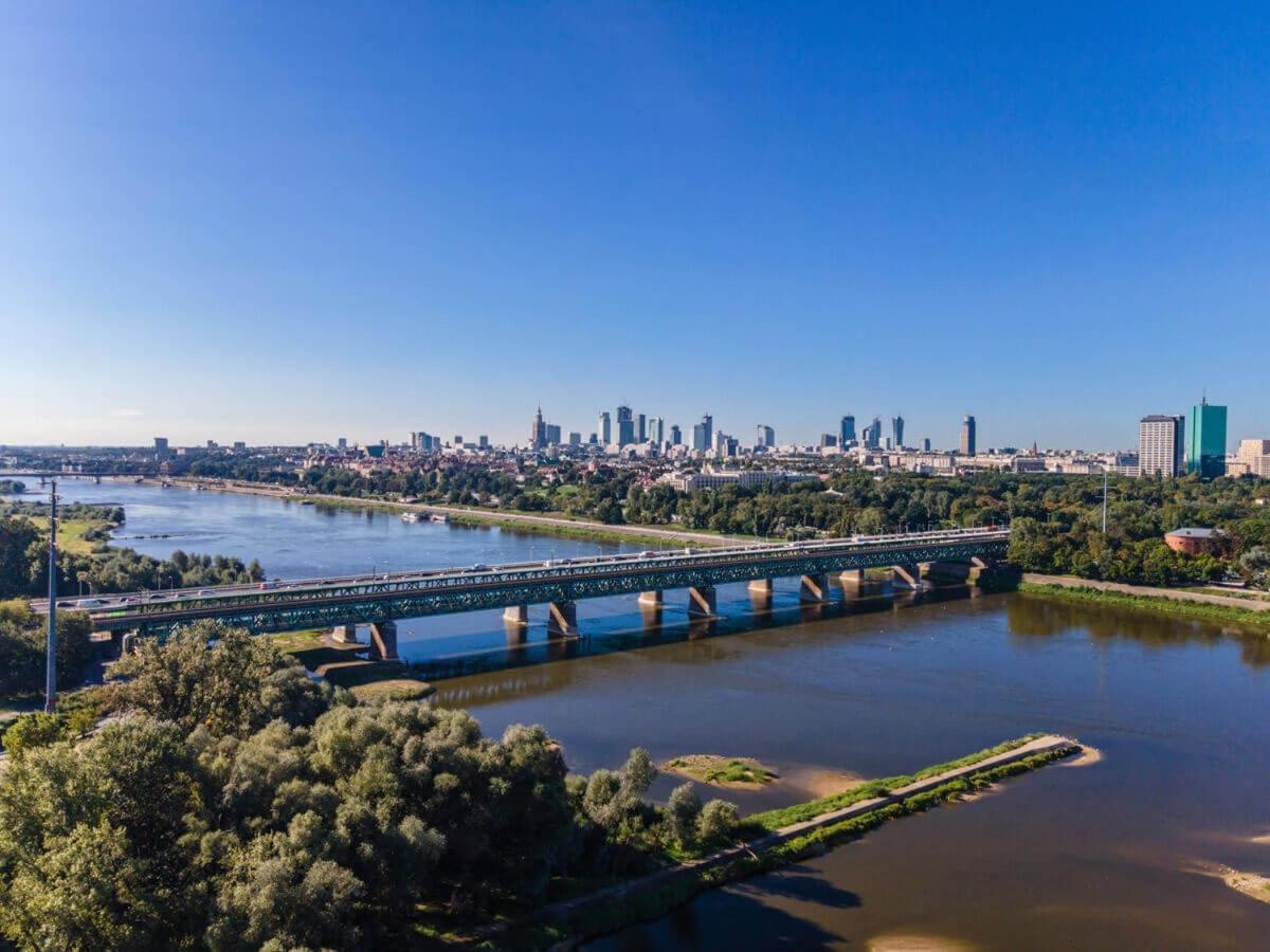 Warsaw Downtown View 3 Rooms 60M2+ Free Garage 2Km Old Town Metro 9Min Tram Buitenkant foto